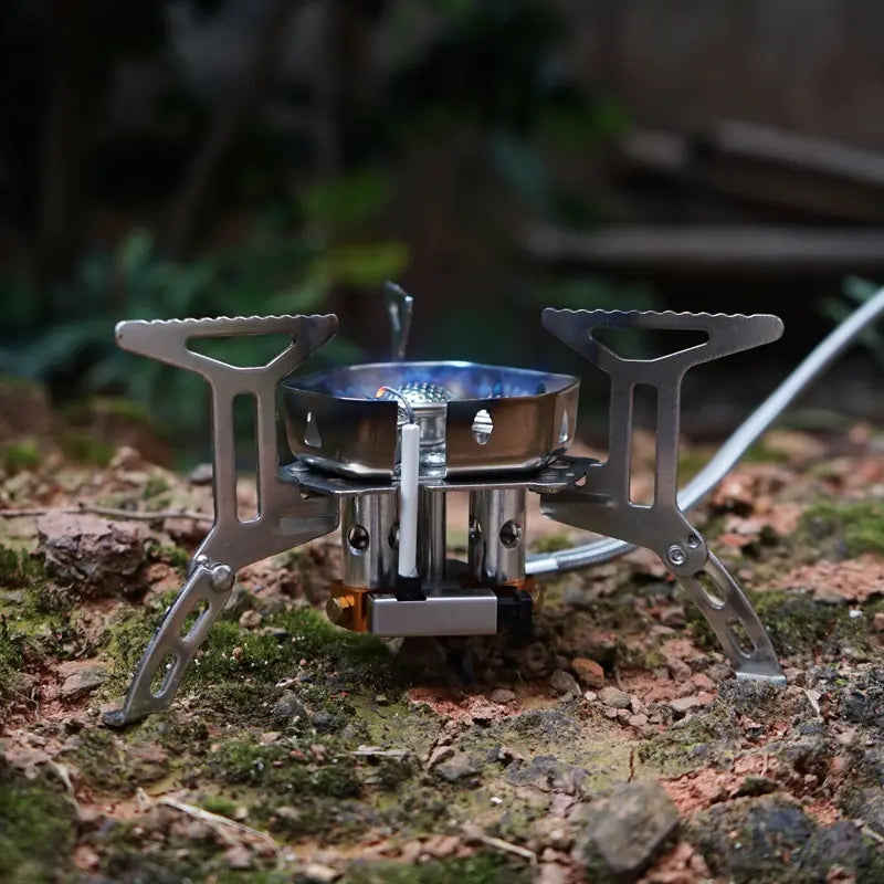 "Tri-Power Camp Stove"